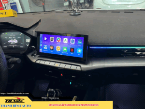 MG5 2024 gắn Android Box Zestech DX265 Thanh Bình Auto