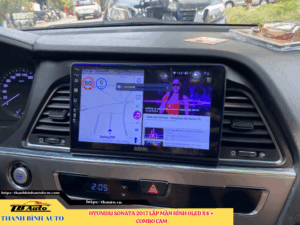 Hyundai Sonata 2017 lên màn hình Oled X4 + Combo Cam 4 Hyundai Sonata 2017 lên màn hình Oled X4 + Combo Cam TB Auto