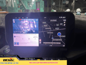 MG5 2025 gắn màn hình Zestech E360 4 MG5 2025 gắn màn hình Zestech E360 TB Auto