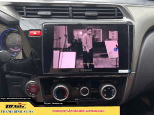 Honda City lên màn hình Zestech E360 3 Honda City lên màn hình Zestech E360 TB Auto