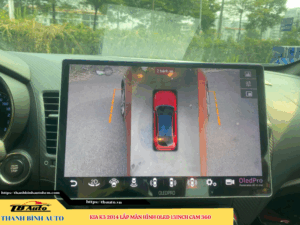 Kia K3 2014 gắn màn hình Oled 13 inch Cam 360 7 Kia K3 2014 gắn màn hình Oled 13 inch Cam 360 TB Auto
