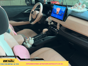 Mitsubishi Xforce gắn màn hình Zestech ZT13 2K 360 TB Auto