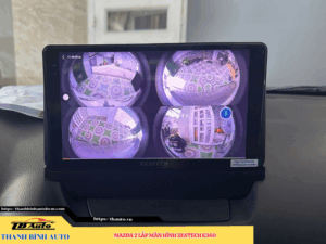Mazda 2 gắn màn hình Zestech E360 6 Mazda 2 gắn màn hình Zestech E360 TB Auto