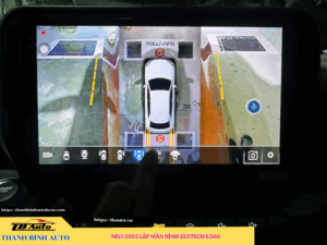 MG5 2025 gắn màn hình Zestech E360 7 MG5 2025 gắn màn hình Zestech E360 TB Auto