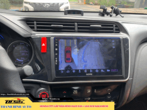 Honda City lắp màn hình Oled X4S + Loa sub Nakamichi 6 Honda City lắp màn hình Oled X4S + Loa sub Nakamichi TB Auto