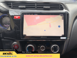 Honda City lên màn hình Zestech E360 4 Honda City lên màn hình Zestech E360 TB Auto