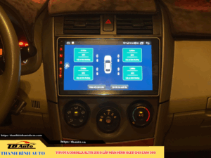 Toyota Corolla Altis 2010 lên màn hình Oled X4S Cam 360 6 Toyota Corolla Altis 2010 lên màn hình Oled X4S Cam 360 TB Auto