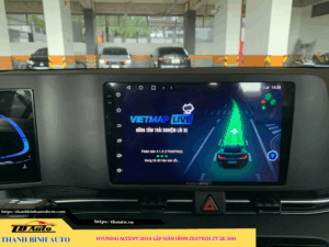 Hyundai Accent 2024 lắp màn hình Zestech ZT 2K 360 TB Auto