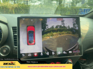 Kia K3 2014 gắn màn hình Oled 13 inch Cam 360 5 Kia K3 2014 gắn màn hình Oled 13 inch Cam 360 TB Auto