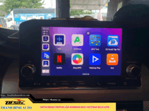 Mitsubishi Triton lắp Android Box Vietmap BS10 Lite 6 Mitsubishi Triton lắp Android Box Vietmap BS10 Lite TB Auto