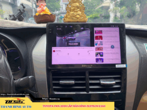 Toyota Vios 2020 lên màn hình Zestech E360 TB Auto