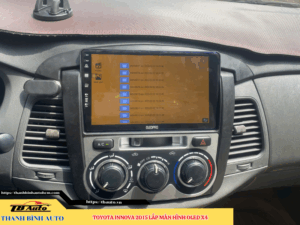Toyota Innova 2015 gắn màn hình Oled X4 5 Toyota Innova 2015 gắn màn hình Oled X4 TB Auto