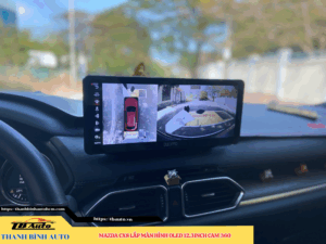 Mazda CX8 gắn màn hình Oled 12.3 inch Cam 360 3 Mazda CX8 gắn màn hình Oled 12.3 inch Cam 360 TB Auto