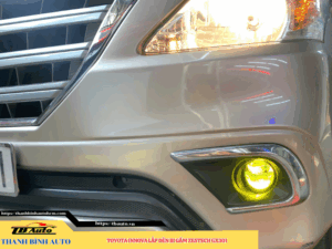 Toyota Innova gắn đèn bi gầm Zestech GX301 TB Auto