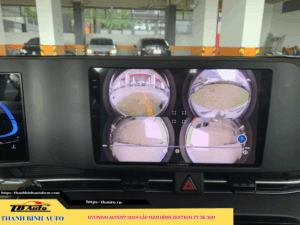 Hyundai Accent 2024 lắp màn hình Zestech ZT 2K 360 TB Auto