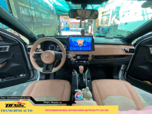Mitsubishi Xforce gắn màn hình Zestech ZT13 2K 360 TB Auto