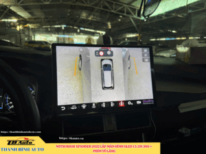 Mitsubishi Xpander 2022 lên màn hình Oled 13.1 inch 360 + Phím vô lăng TB Auto
