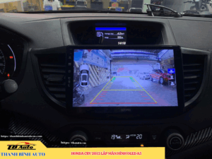 Honda CRV 2015 lên màn hình Oled A5 TB Auto