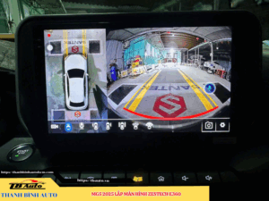 MG5 2025 gắn màn hình Zestech E360 5 MG5 2025 gắn màn hình Zestech E360 TB Auto