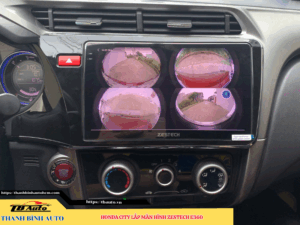 Honda City lên màn hình Zestech E360 5 Honda City lên màn hình Zestech E360 TB Auto