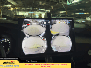 Mitsubishi Xpander 2022 lên màn hình Oled 13.1 inch 360 + Phím vô lăng TB Auto