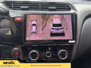 Honda City lên màn hình Zestech E360 8 Honda City lên màn hình Zestech E360 TB Auto