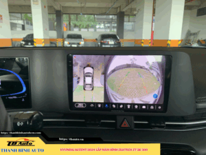 Hyundai Accent 2024 lắp màn hình Zestech ZT 2K 360 TB Auto