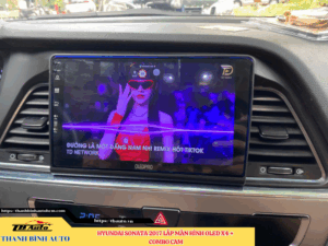 Hyundai Sonata 2017 lên màn hình Oled X4 + Combo Cam 3 Hyundai Sonata 2017 lên màn hình Oled X4 + Combo Cam TB Auto