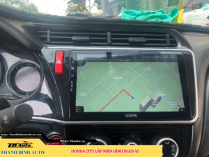 Honda City gắn màn hình Oled A5 4 Honda City gắn màn hình Oled A5 TB Auto