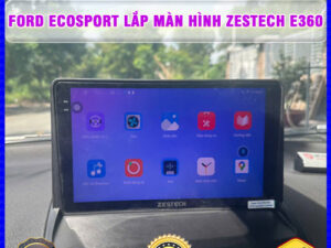 Ford EcoSport lắp màn hình Zestech E360 TB Auto