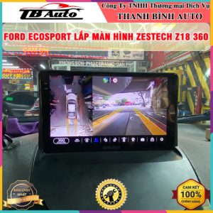 Ford EcoSport lên màn hình Zestech Z18 360