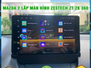 Mazda 2 lên màn hình Zestech ZT 2K 360 TB Auto