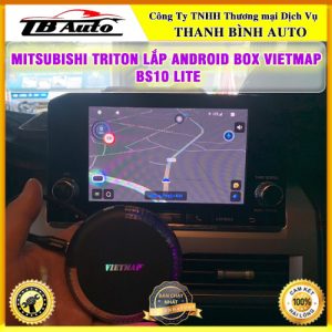 Mitsubishi Triton lắp Android Box Vietmap BS10 Lite TB Auto