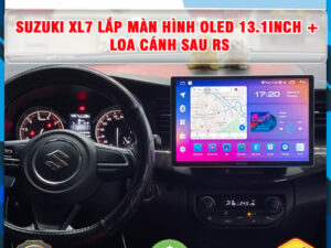 Suzuki XL7 gắn màn hình Oled 13.1 inch + Loa cánh sau RS TB Auto