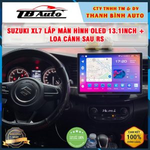 Suzuki XL7 gắn màn hình Oled 13.1 inch + Loa cánh sau RS TB Auto