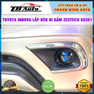 Toyota Innova gắn đèn bi gầm Zestech GX301 TB Auto