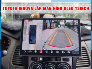 Toyota Innova lắp màn hình Oled 13 inch TB Auto