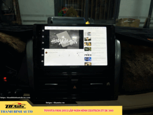 Toyota Vios 2015 lên màn hình Zestech ZT 2K 360 TB Auto