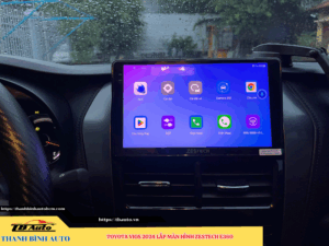 Toyota Vios 2024 lên màn hình Zestech E360 TB Auto