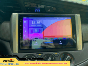 Toyota Innova lắp màn hình Oled X4 + Camera hành trình TB Auto