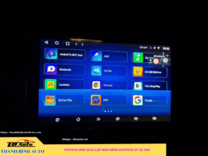 Toyota Vios 2025 lắp màn hình Zestech ZT 2K 360 2 Toyota Vios 2025 lắp màn hình Zestech ZT 2K 360 Thanh Bình Auto