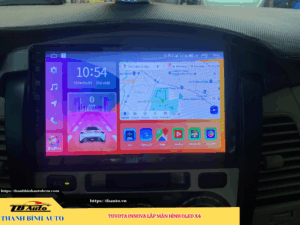 Toyota Innova lắp màn hình Oled X4 TB Auto