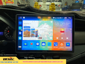 Toyota Innova 2018 gắn màn hình Oled 13 inch Cam 360 TB Auto