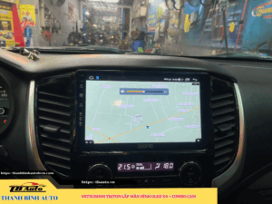 Mitsubishi Triton lên màn hình Oled X4 + Combo Cam TB Auto