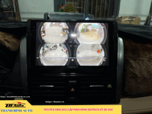 Toyota Vios 2015 lên màn hình Zestech ZT 2K 360 TB Auto