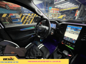Ford Ranger gắn Led nội thất V4 + Loa sub JBL 3 Ford Ranger gắn Led nội thất V4 + Loa sub JBL TB Auto