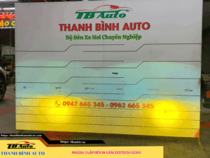 Mazda 3 gắn đèn bi gầm Zestech GX201 5 Mazda 3 gắn đèn bi gầm Zestech GX201 TB Auto