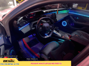 Peugeot 408 GT gắn Led nội thất V5 8 Peugeot 408 GT gắn Led nội thất V5 TB Auto