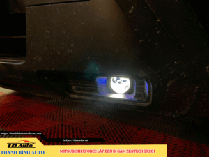 Mitsubishi Xforce lắp đèn bi gầm Zestech GX201 2 Mitsubishi Xforce lắp đèn bi gầm Zestech GX201 TB Auto