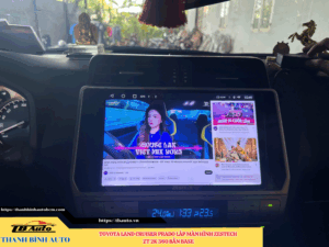 Toyota Land Cruiser Prado lắp màn hình Zestech ZT 2K 360 bản Base TB Auto